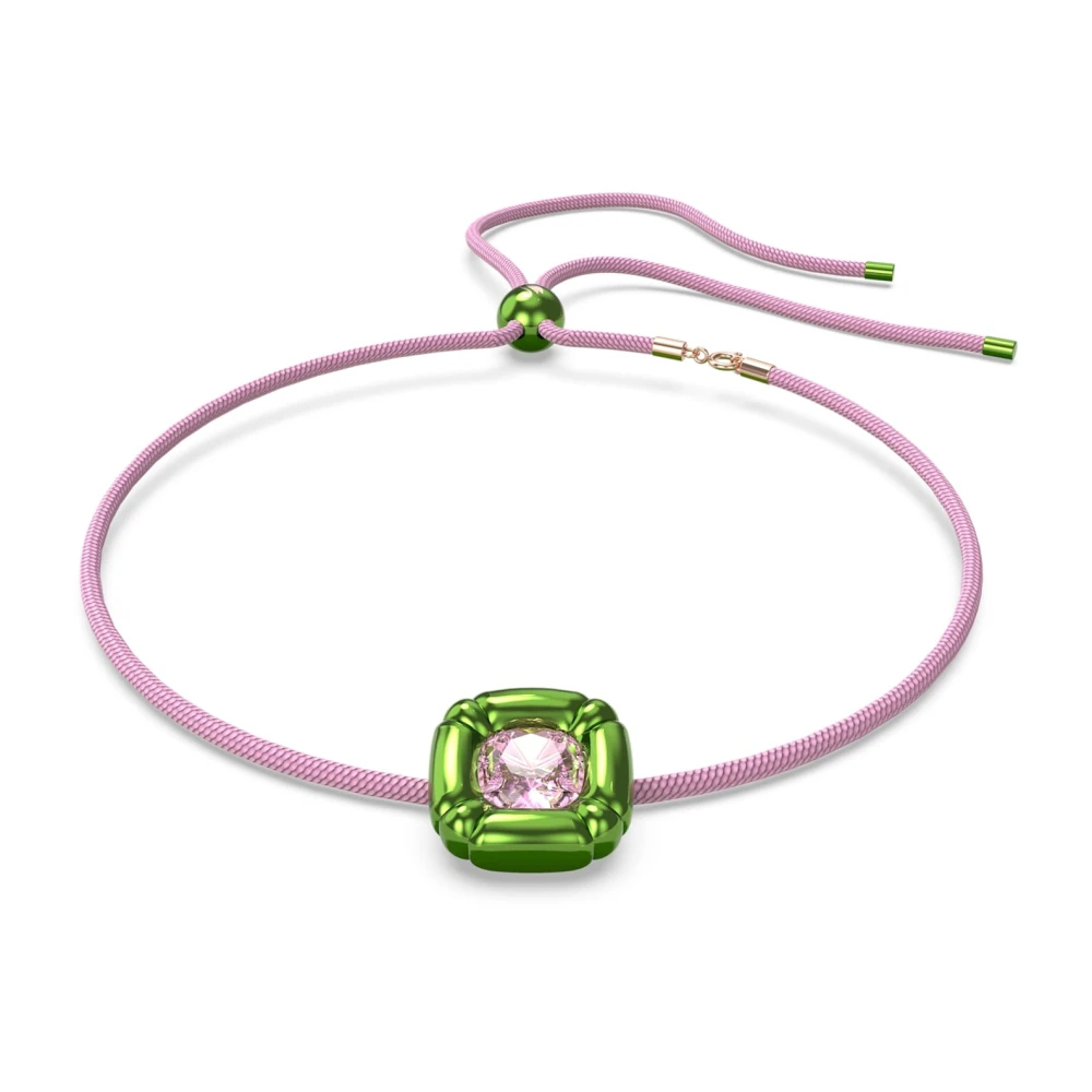 Swarovski Damen Rosa Dulcis Minimalistisches Halsband Halskette 5601585 - Bild 3