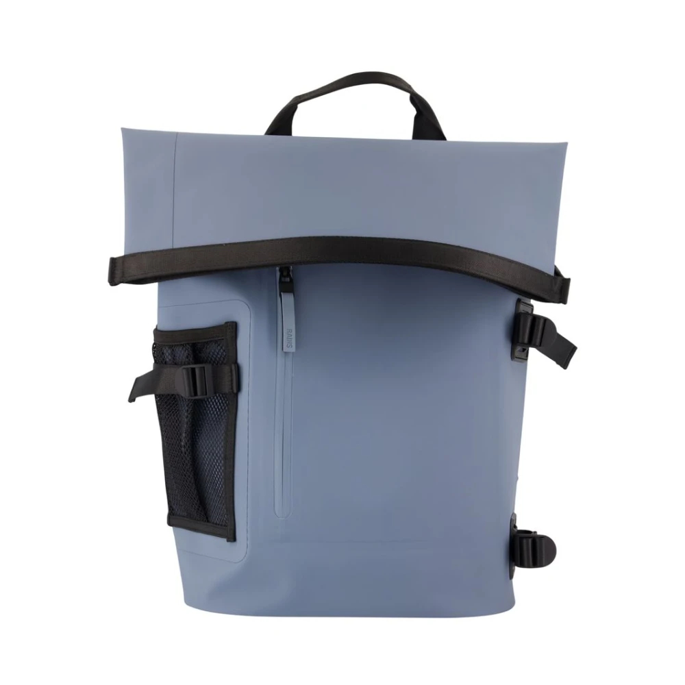 Rains Unisex Bleu Rucksack Deepwater Rolltop - Bild 5