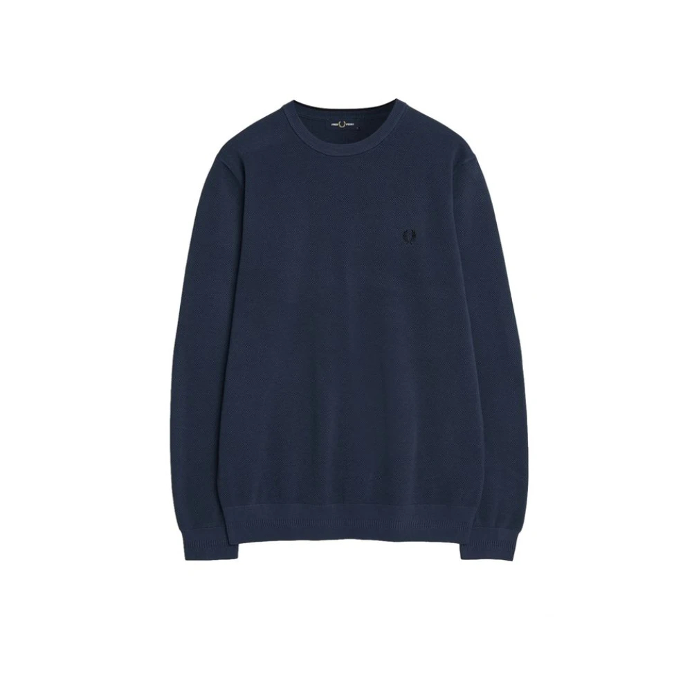 Fred Perry Bleu Pullover Aus Piqué-Strick - Bild 7
