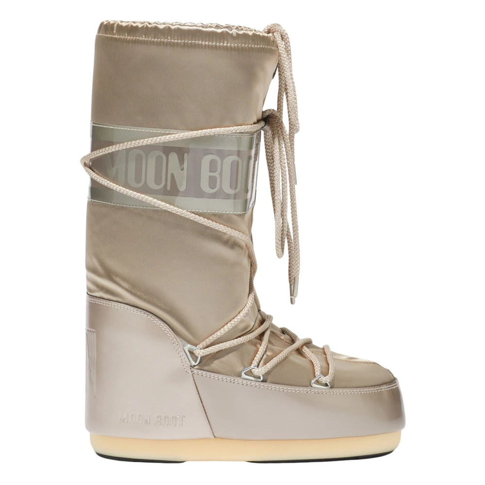 Moon Boot Damen Bronze Für 80D1401680 Icon Glance Stiefel (35/38), Flach, Keine, Lässig, Schnee - Bild 14