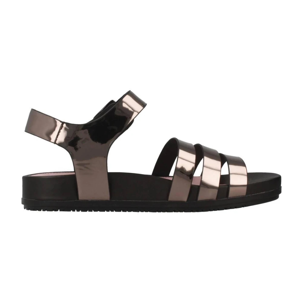 Stonefly Damen Braun - Spiegel Flache Sandalen - Shoes - 37 Eu