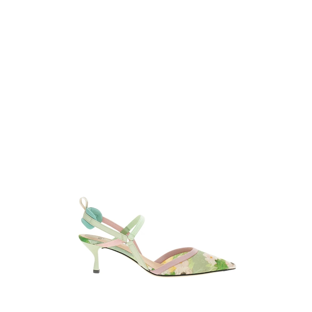 Fendi Damen Multicolor - Colibrì Lite Slingback Pump - Shoes - Mehrfarbig -38 Eu