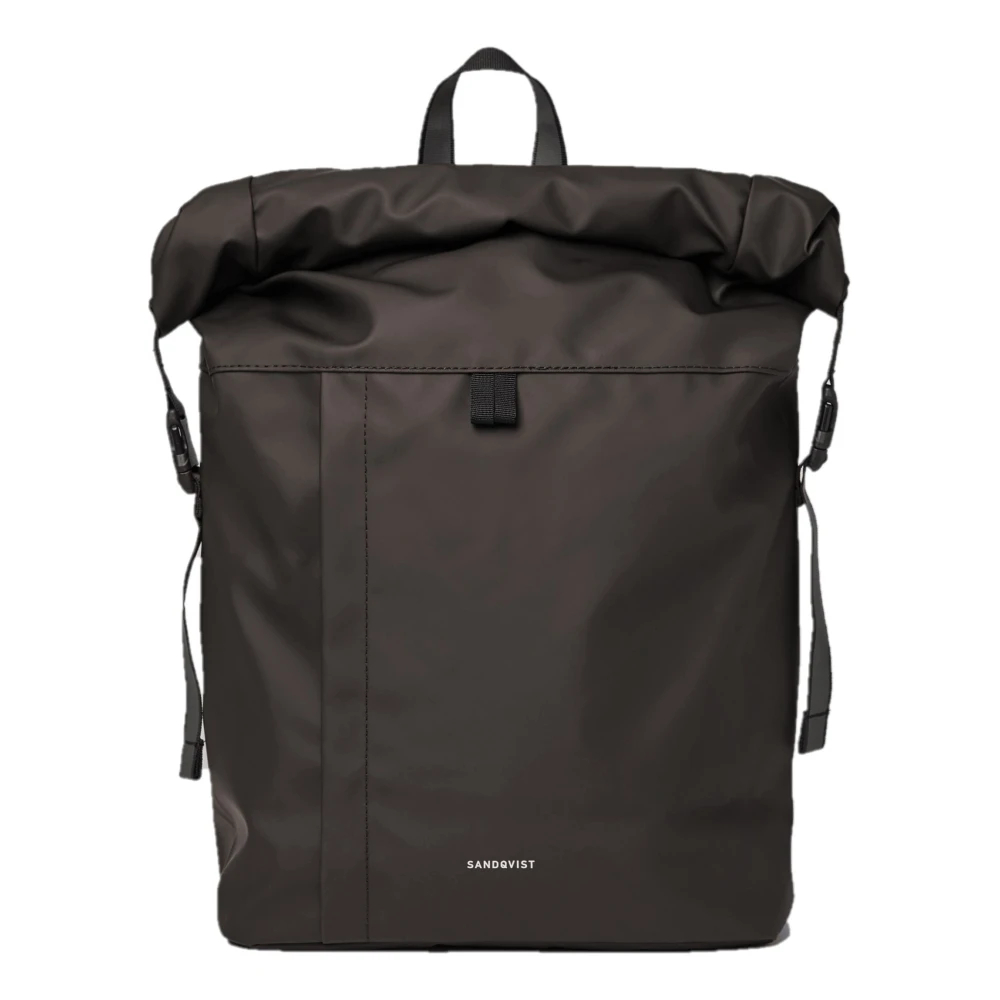Sandqvist Unisex Braun - Stream Rolltop Rucksack - Bags - One Size