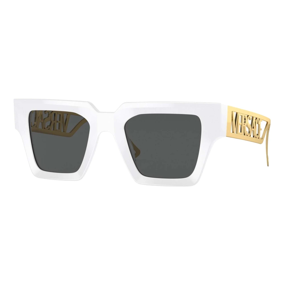 Versace Damen Dunkelgrau Frau Sunglass Ve4431 - Rahmenfarbe: Weiß, Linsenfarbe: - Bild 4