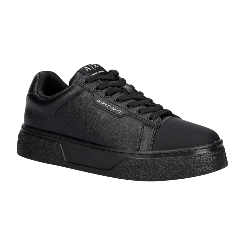 Armani Exchange Herren Sneaker Low Schwarz Gr. 43 - Bild 4