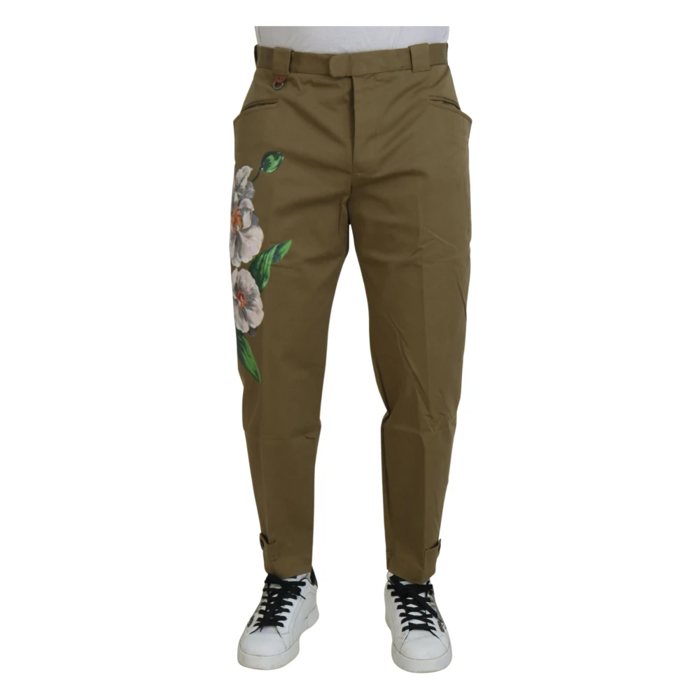 Dolce & Gabbana Herren Braun Hose Extra Klein - Bild 5