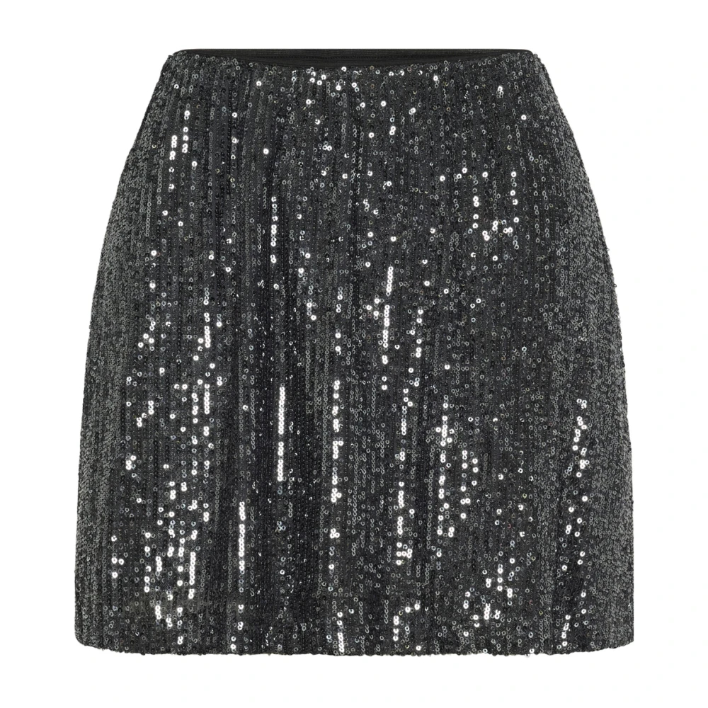 Saint Tropez Damen Grau Midirock "Damen Rock Reyanasz", Gr. Xl, ( Iron), Obermaterial: 95% Polyester Pes. 5% Elasthan El., Röcke - Bild 3