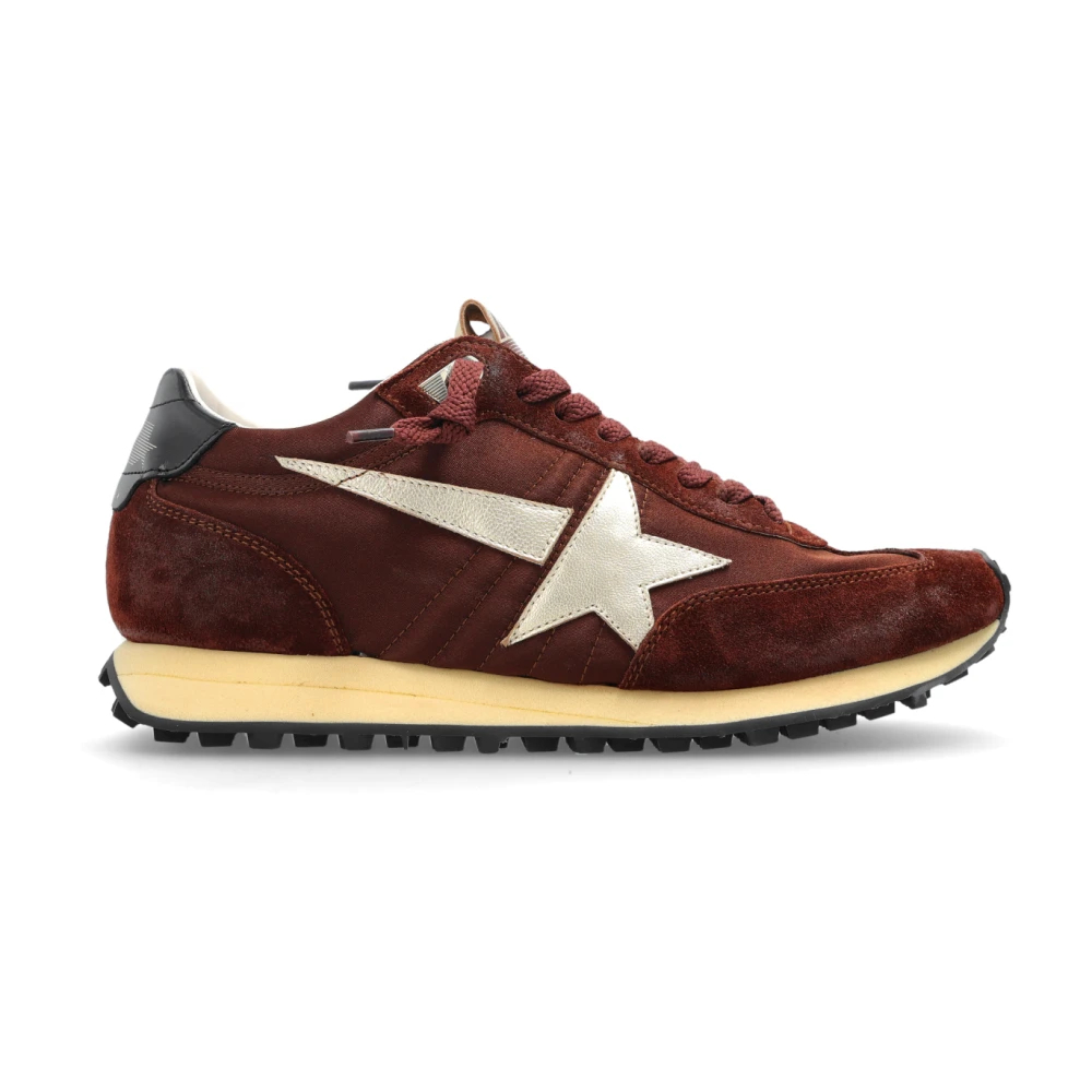 Golden Goose Damen Rot - Running Marathon M77 Sportschuhe - Shoes - 37 Eu