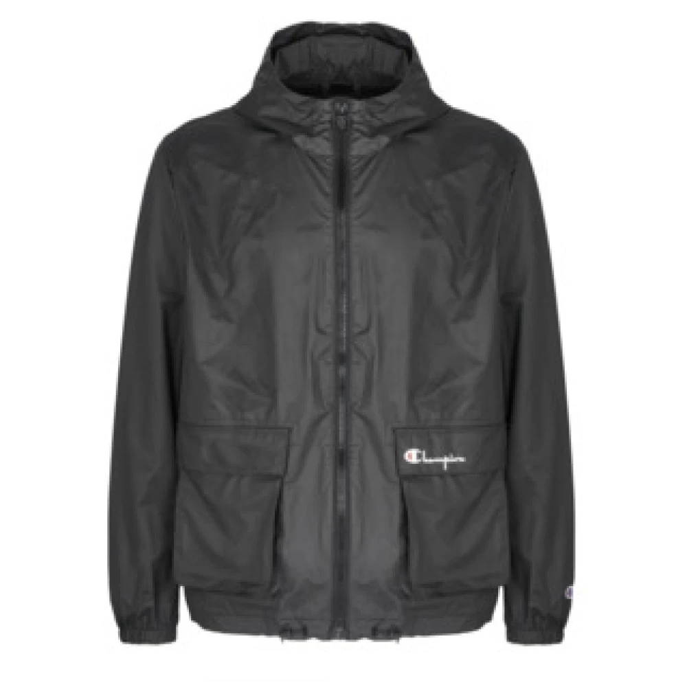 Champion - Herrenjacke In Unifarben - Jackets - Herren - Schwarzk - L