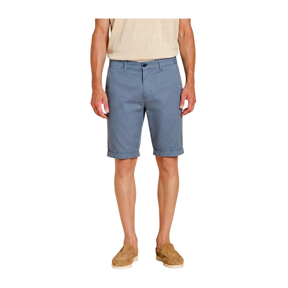 Mason's Herren Blau - London Chino Bermuda - Shorts - Xs