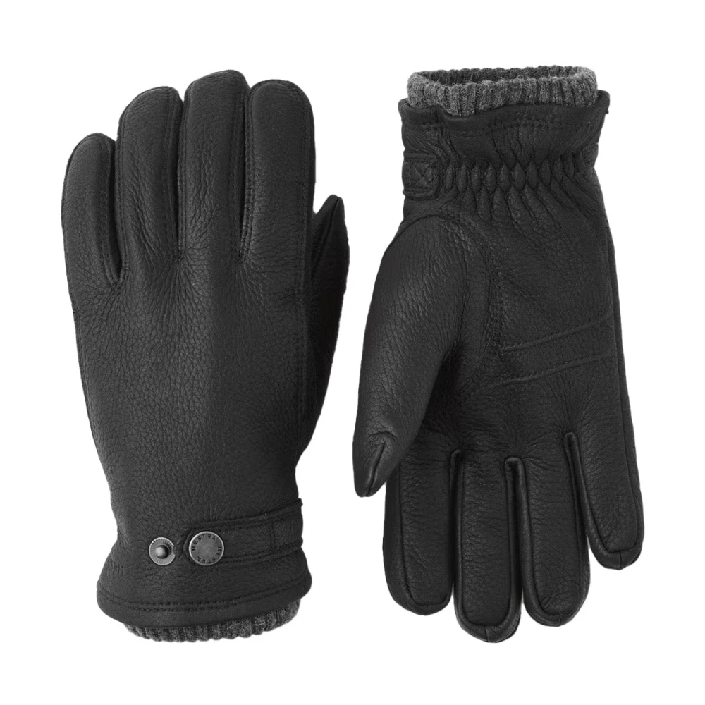 Hestra - Utsjö Deerskin Primaloft Handschuhe - Accessories - Herren - Schwarzk - 7 In