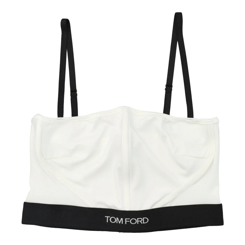 Tom Ford Damen Weiß - Modal Signature Bra - Underwear - L