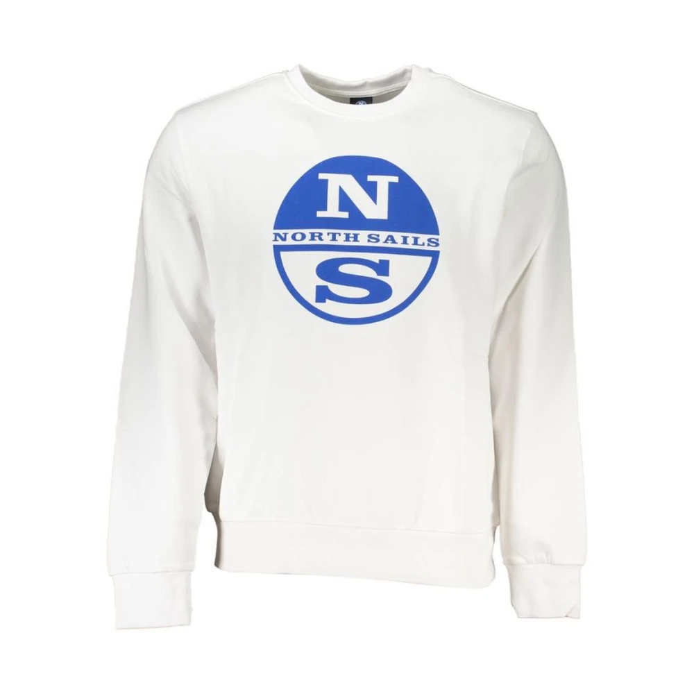 North Sails , Herren, Sweatshirts & Hoodies, Weiß, S - Bild 6