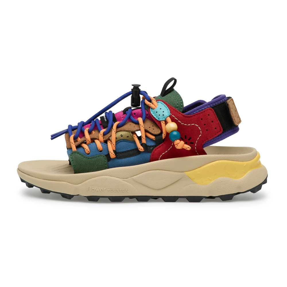 Flower Mountain Damen Multicolor - Punku Uni Sandalen - Shoes - Mehrfarbig - 43 Eu