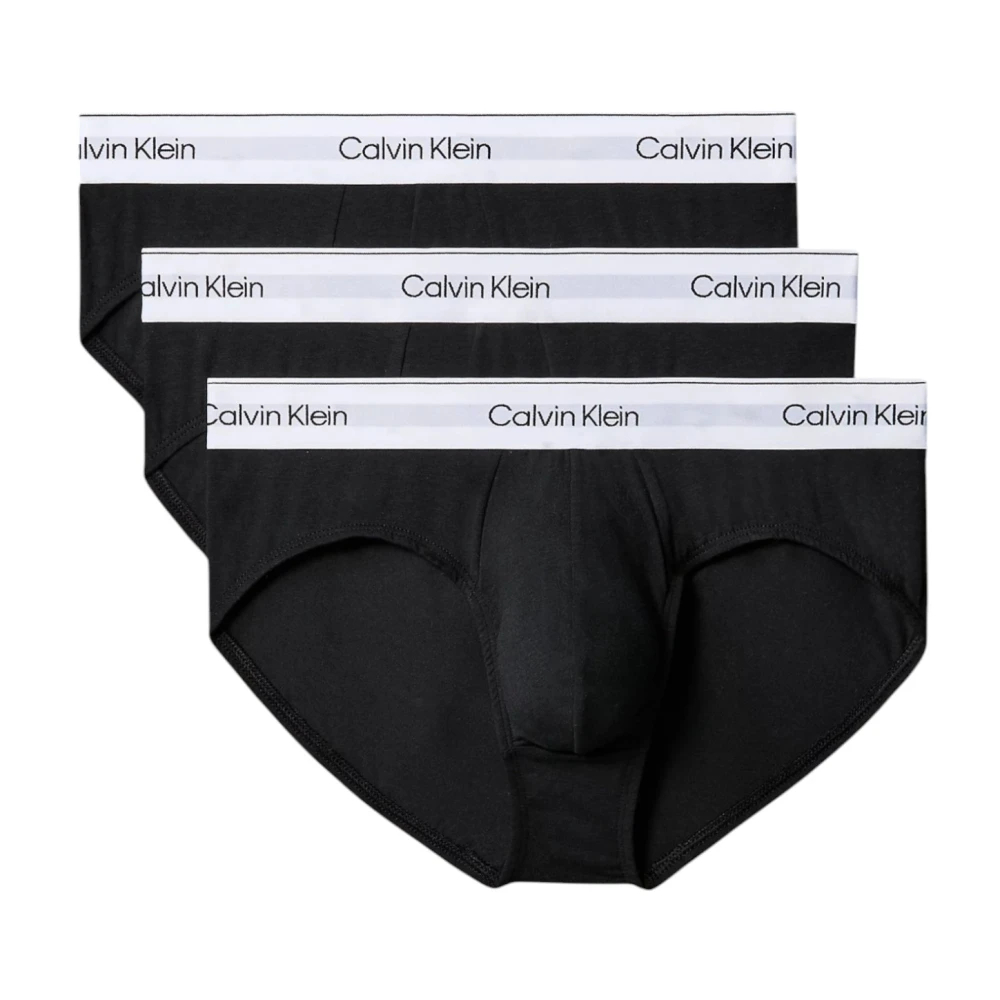 3PACK Herren Slips Calvin Klein schwarz (NB4388-UB1) L - Image 8