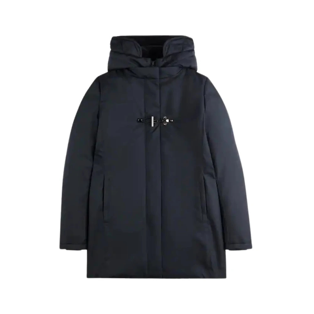 Fay Damen Blau - Technischer Gabardine Toggle Coat - Coats - M