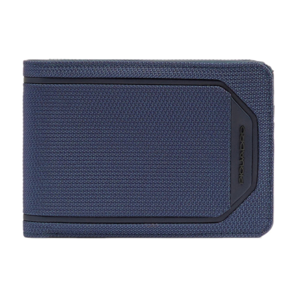 Piquadro Herren Blau - Geldbörse Mit Hochklappbarem Ausweisfenster - Accessories - One Size