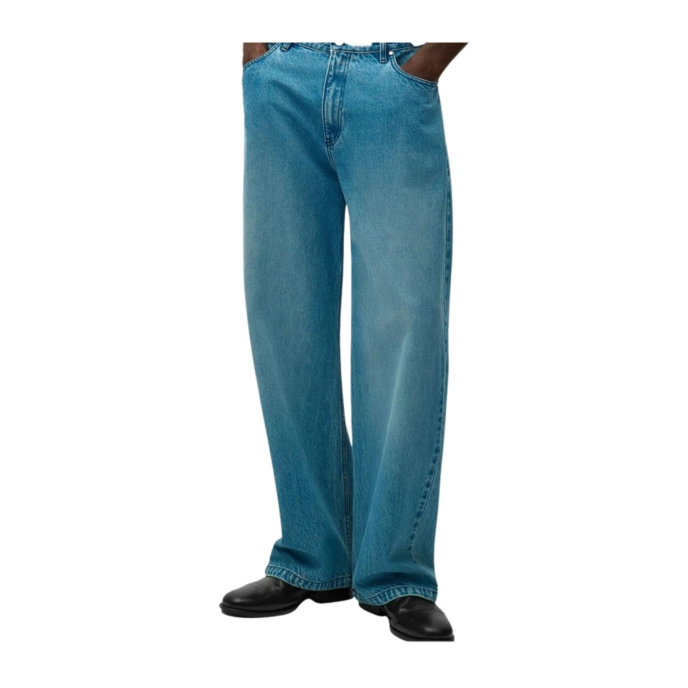 Arte Antwerp - Logo-Detail Pocket Jeans - Jeans - Herren - Blau - W30 - Bild 8