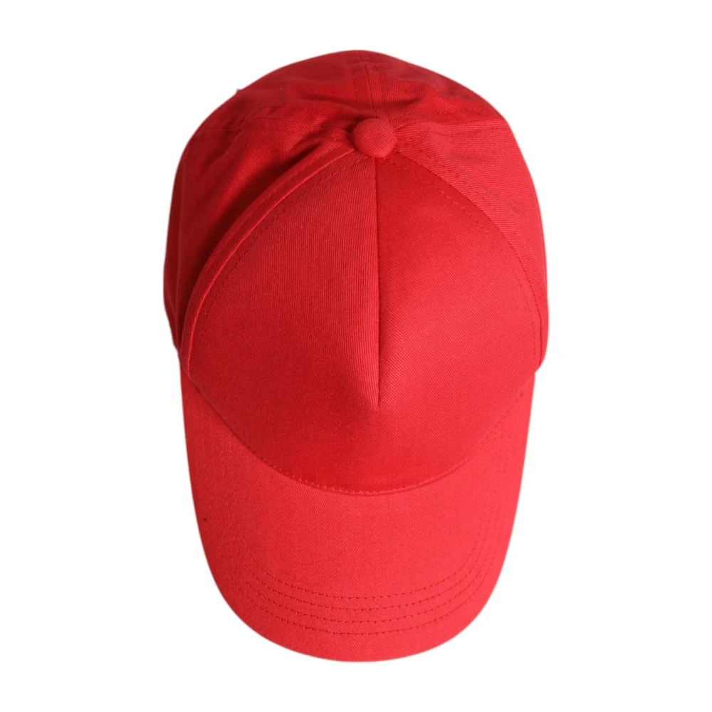 Dolce & Gabbana Damen Rot - Baseball Cap Mit Gesichtsbedeckung - Accessories - One Size