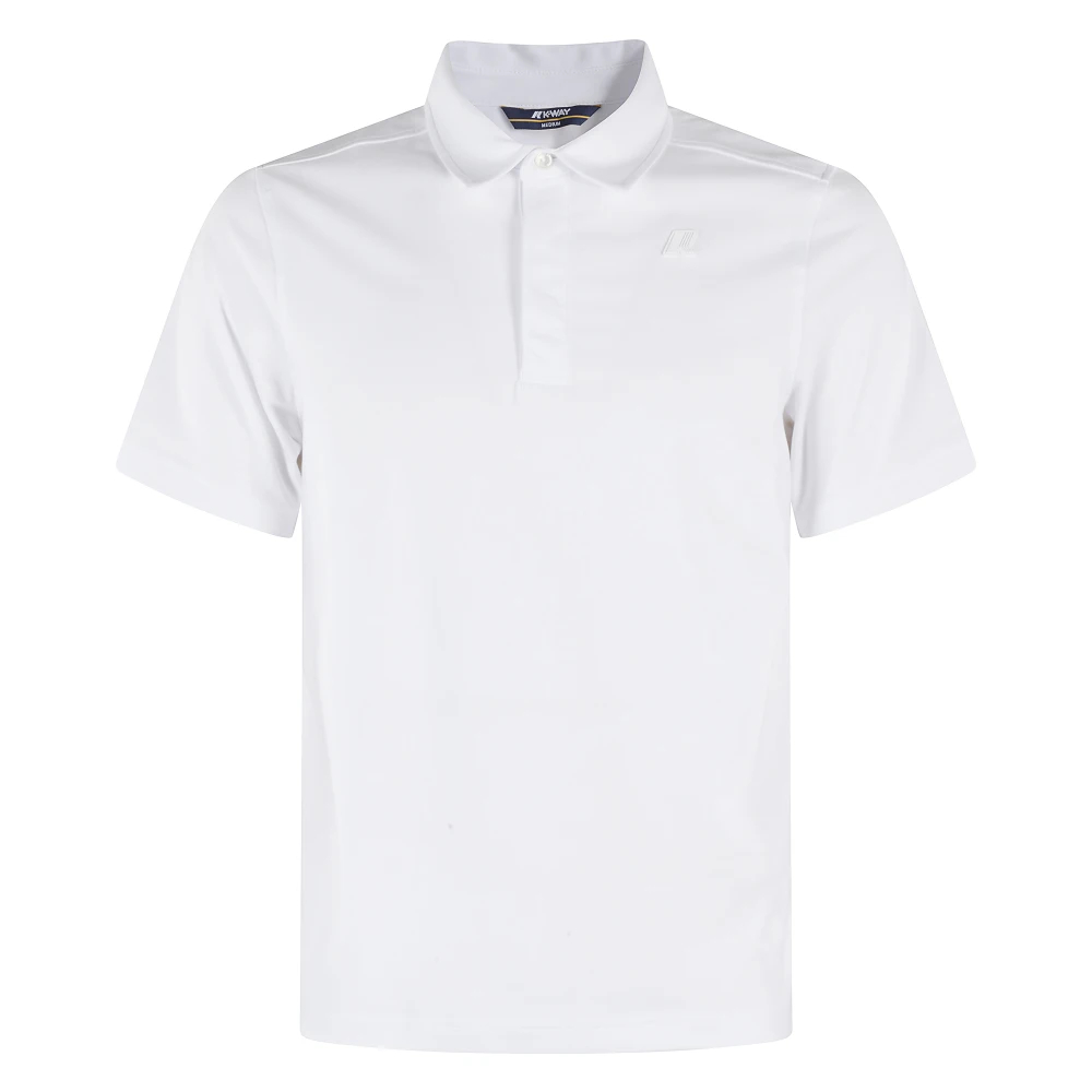 K-Way Herren Weiß - Es Baumwoll-Poloshirt - Tops - L