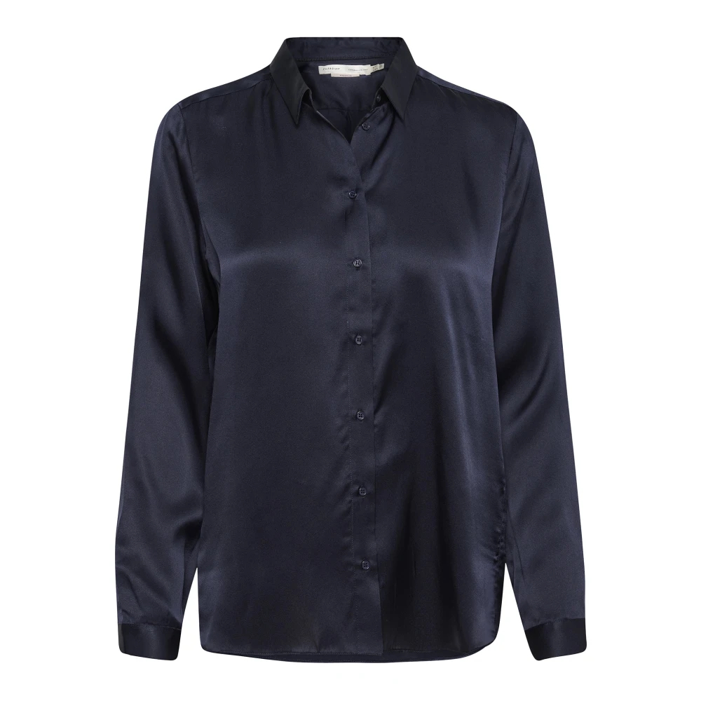 VAN GRAAF Inwear Damen Marine Langarm Seide Blau, Größe 38 - Bild 3