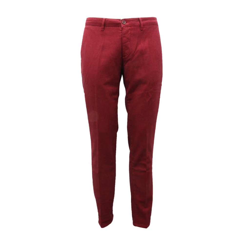 Cruna Herren Rot - Baumwollhose New Town Marsala - Trousers - Xl