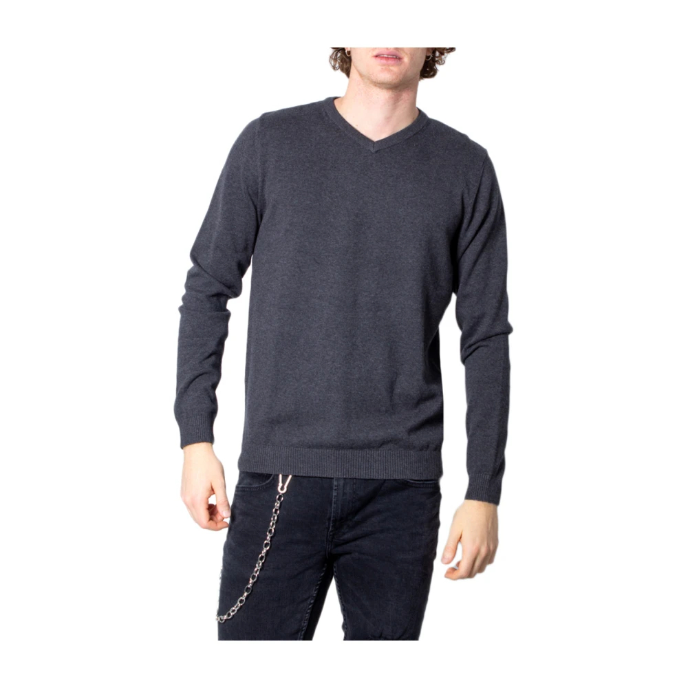 JACK & JONES Male Strickpullover Einfarbig Strickpullover | Knitted Pullover - Bild 9
