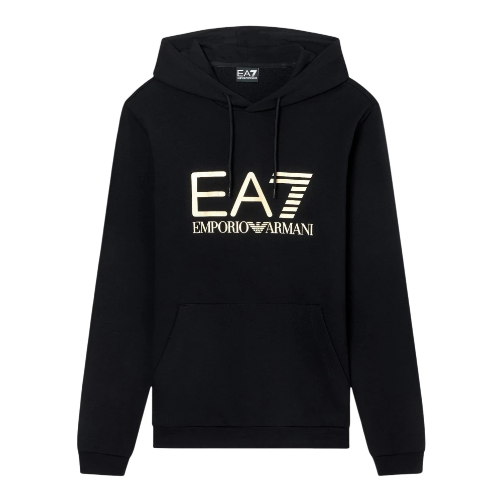 Emporio Armani Ea7 Herren Schwarz - Hoodie - Sweatshirts & Hoodies - K - S