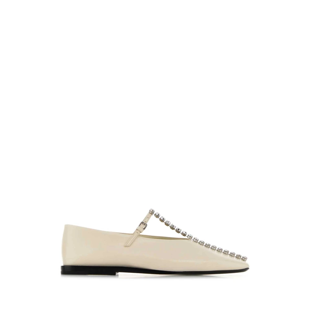 Jil Sander Damen Weiß - Ballerina - Shoes - 39 Eu