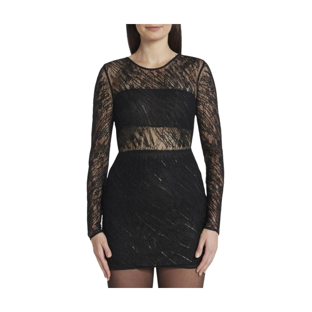 Patrizia Pepe Damen Schwarz - Kleider - Dresses - K - S