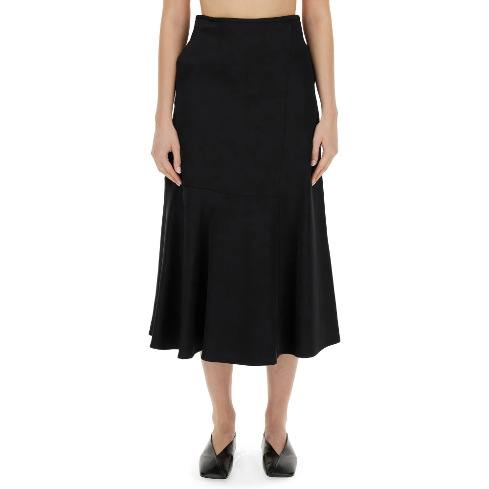 Jil Sander Damen Schwarz - Gonna - Skirts - K - S