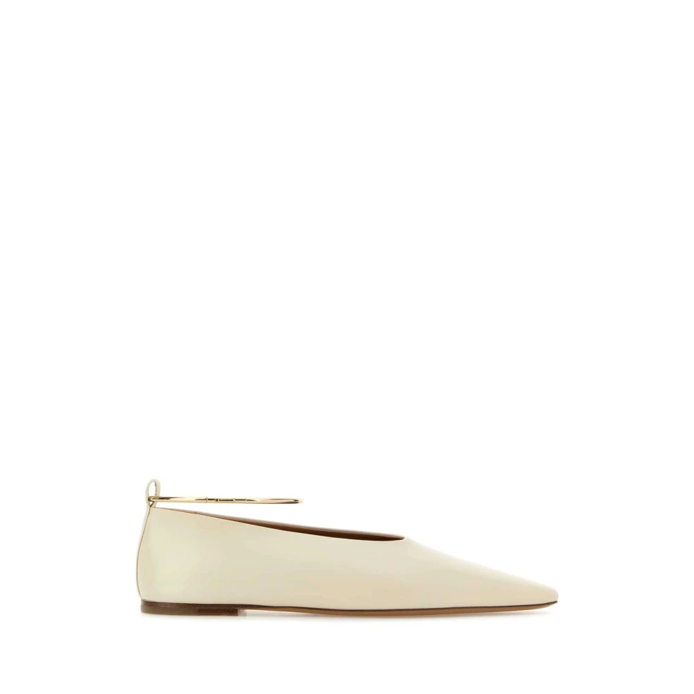 Jil Sander Damen Weiß - Ballerina - Shoes - 39 Eu