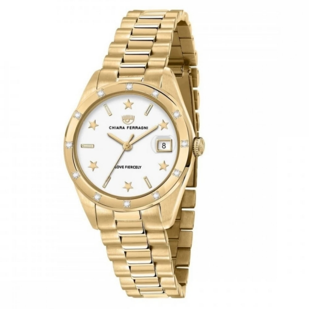 Chiara Ferragni Collection Damen Gelb - Armbanduhr - Accessories - One Size