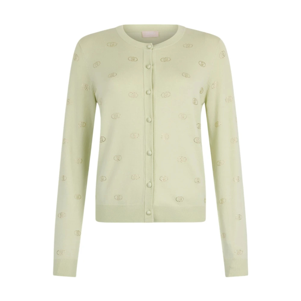 Liu Jo Damen Grün - Cardigan - Knitwear - M