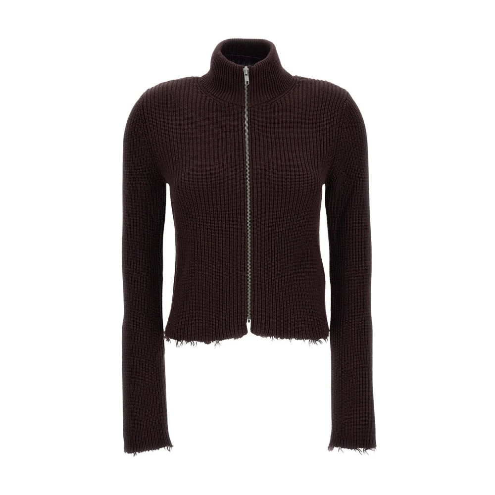 Mm6 Maison Margiela Damen Rot - Cardigans - Knitwear - M