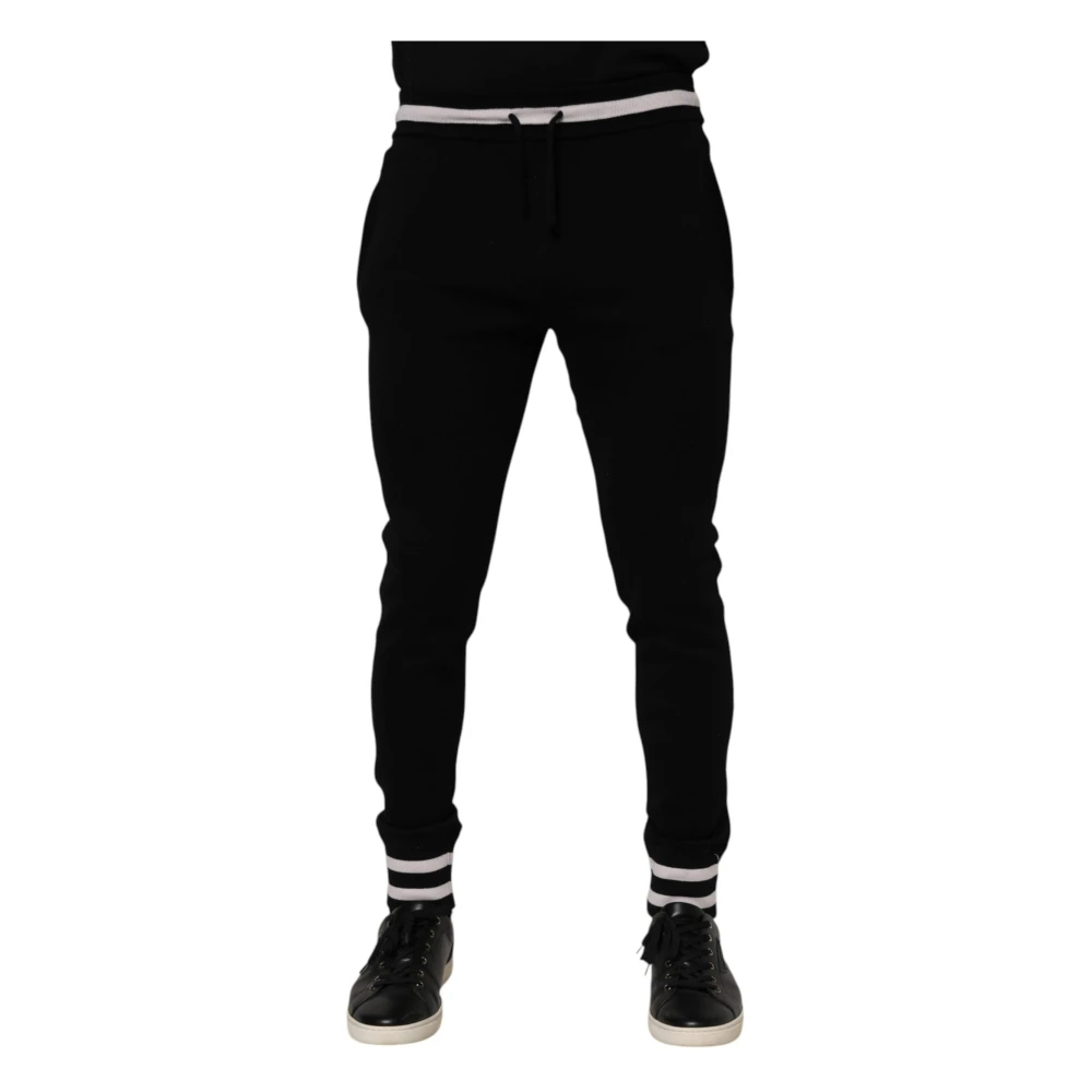 Dolce & Gabbana Herren Schwarz - Jogginghose - Trousers - K - S