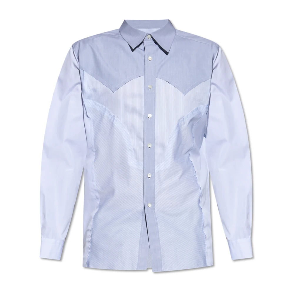 Maison Margiela Herren Blau - Baumwollhemd - Shirts - 2XL
