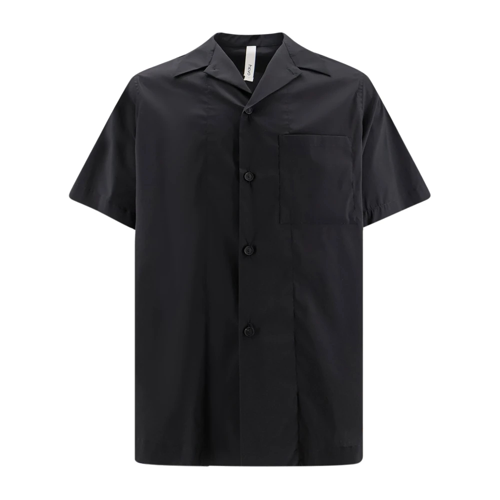 Hevo - Novoli Hemd - Shirts - Herren - Schwarzk - Xl
