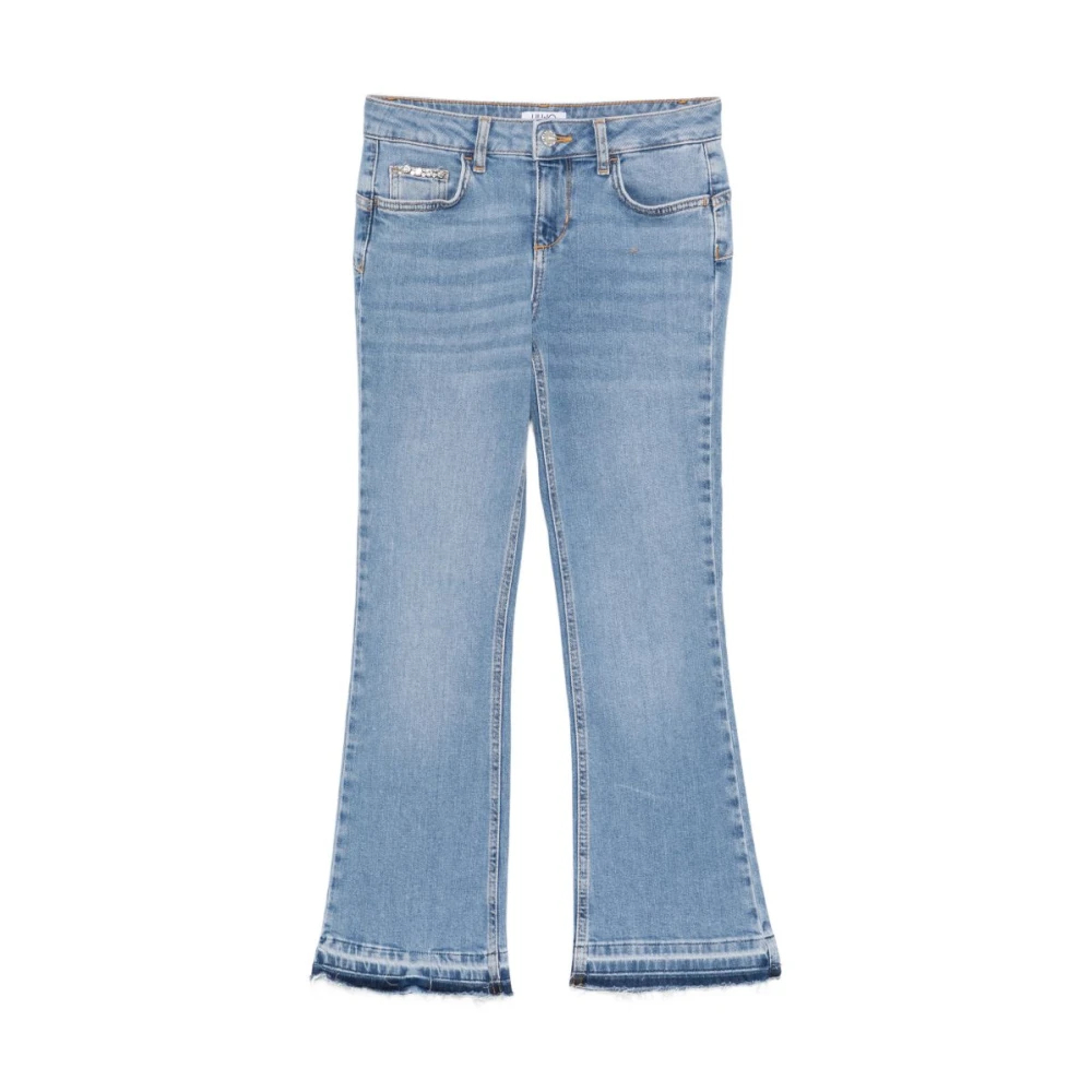 Liu Jo Damen Blau - Flared Jeans - Jeans - W27