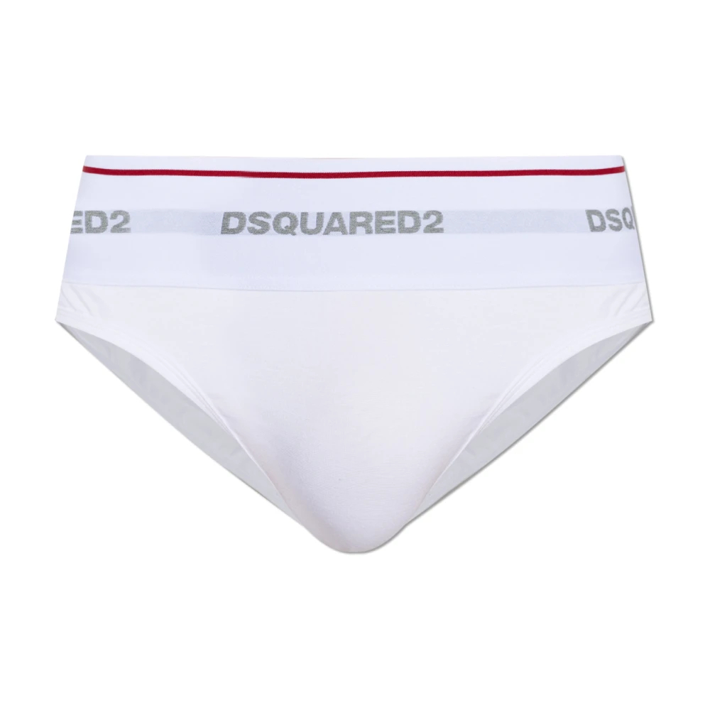 Dsquared2 Herren Weiß - Logo Briefs - Underwear - 2XL