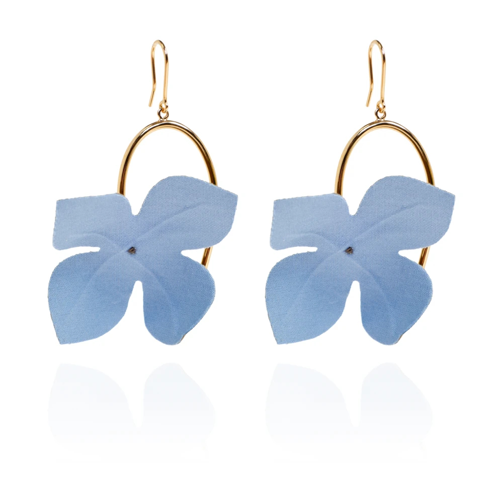 Marni Damen Gelb - Blumenförmige Ohrringe - Accessories - One Size