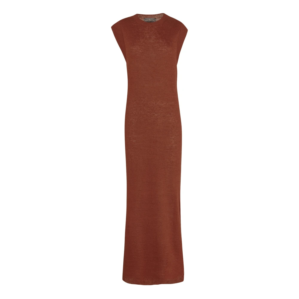 Cortana Damen Rot - Linuo Strickkleid - Dresses - M
