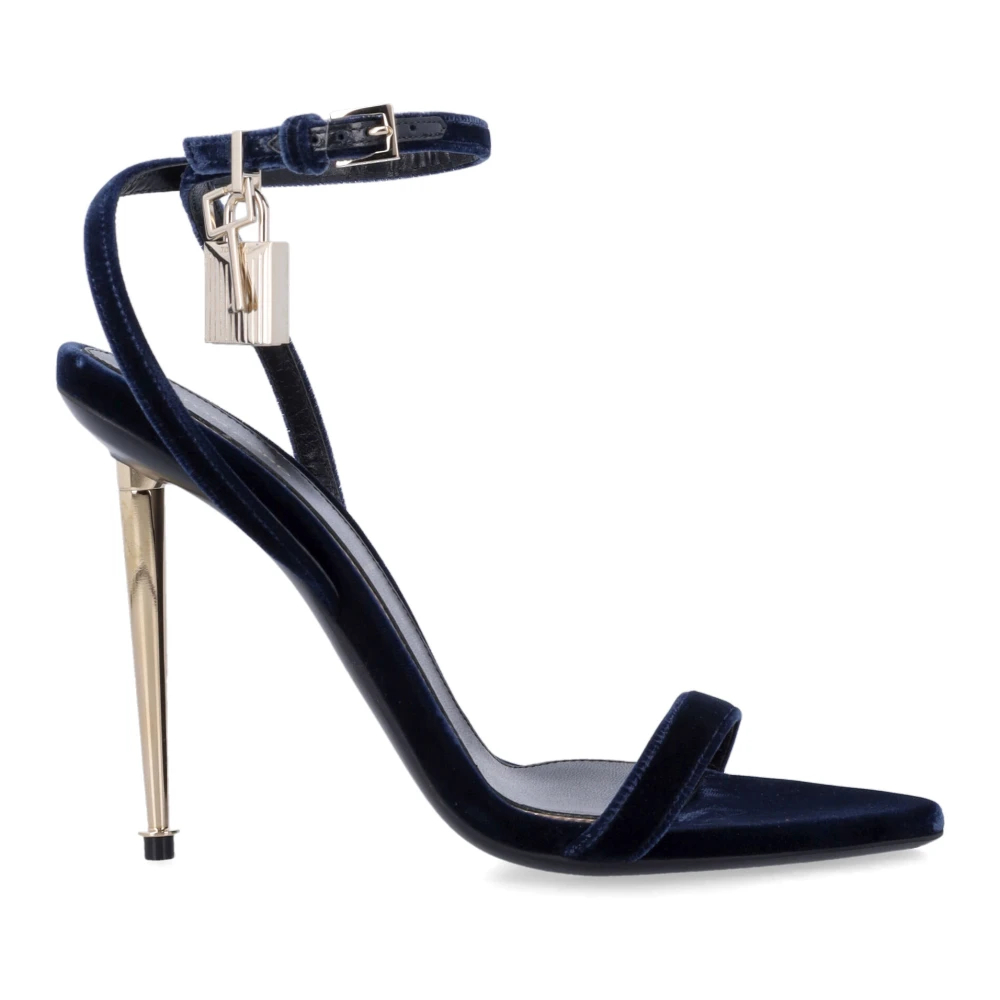 Tom Ford Sandalen Padlock Aus Samt Eu Größe 38 - MyTheresa - Bild 3