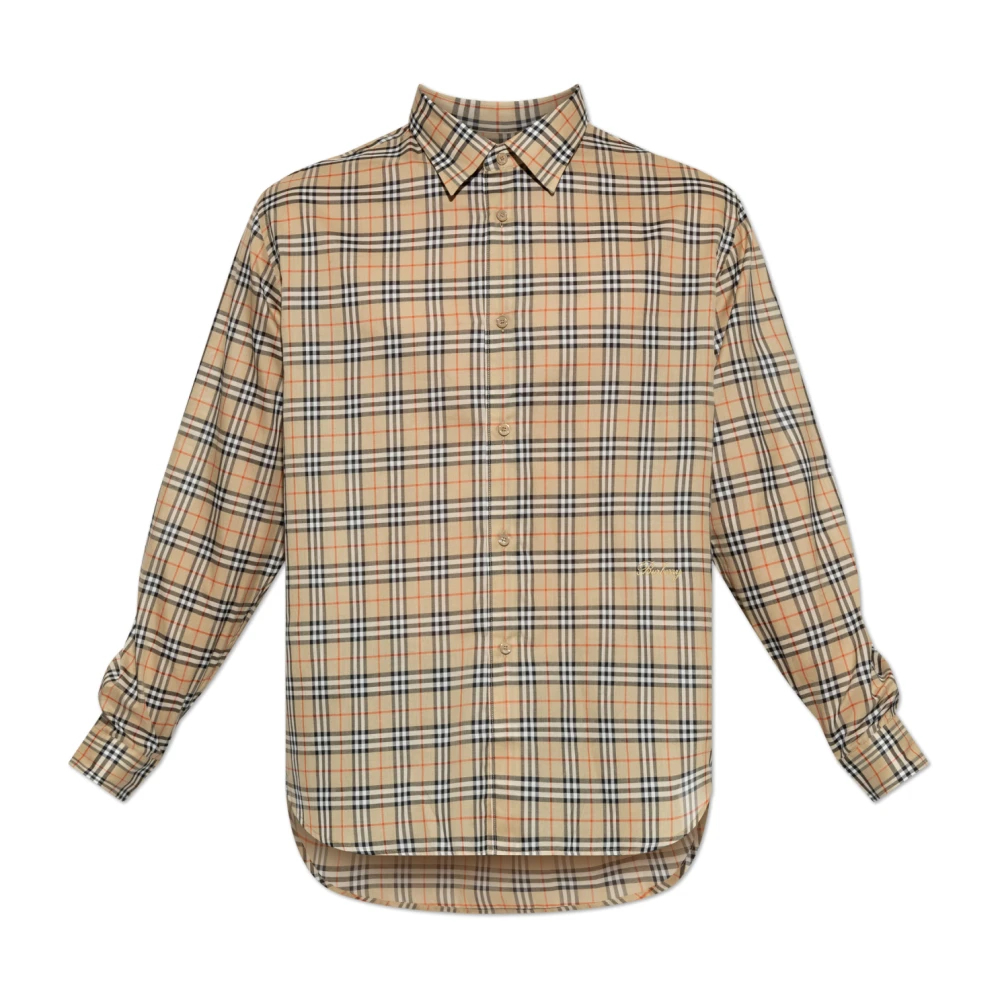 Burberry Check Cotton Shirt - Bild 4
