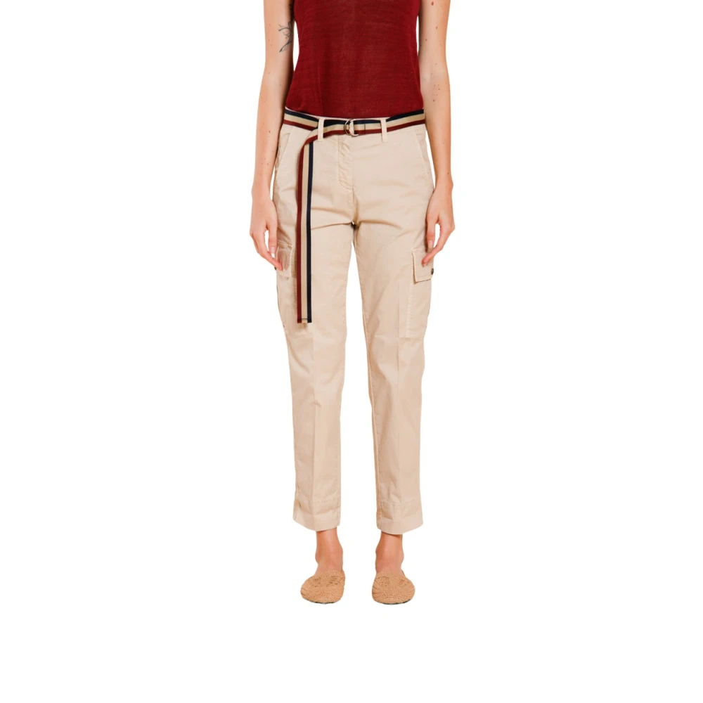 Mason's Damen Beige - Marlene Cargo - Trousers - Xl