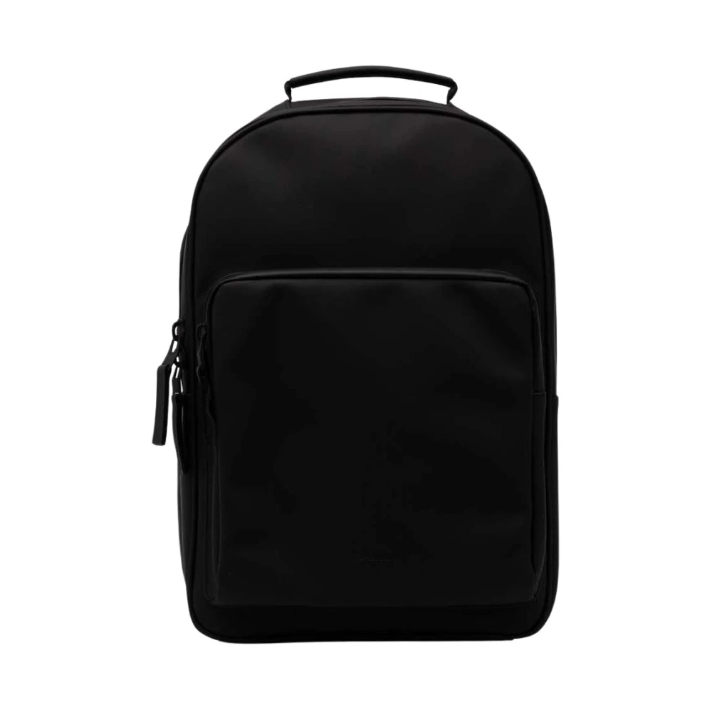 Rains Unisex Noir Großer Rucksack Für Bücher W3 - Bild 4