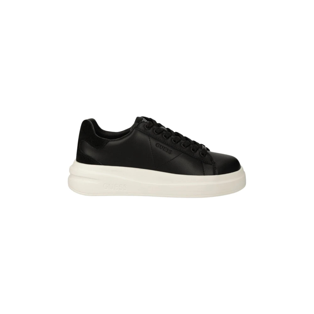 Guess Damen Schwarz Sneakers Elbina Flpvib Sue12 - Bild 6