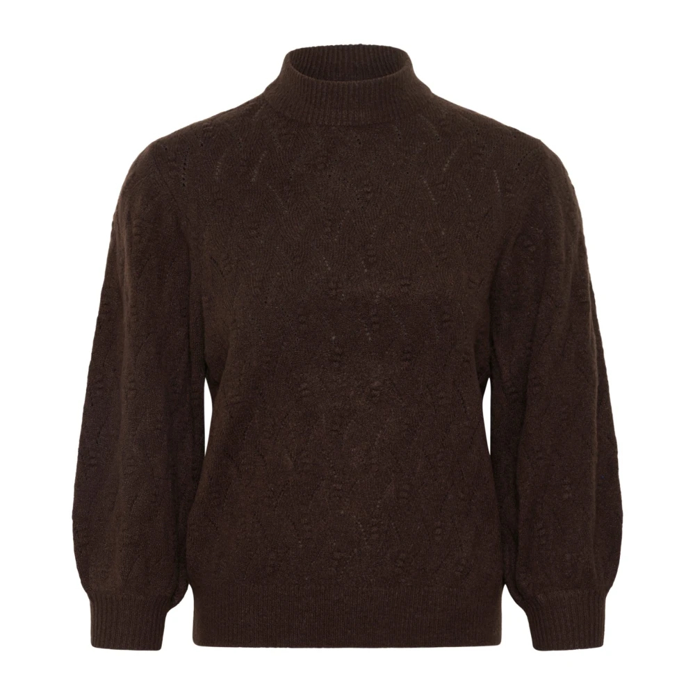 Kaffe Damen Marron Pullover Karita - Bild 3