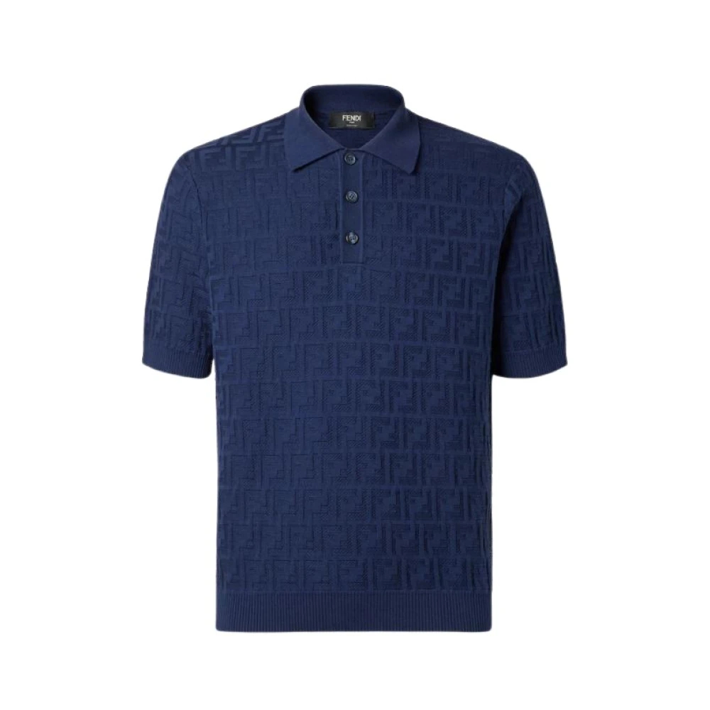 Fendi Cotton Polo Shirt - Bild 5