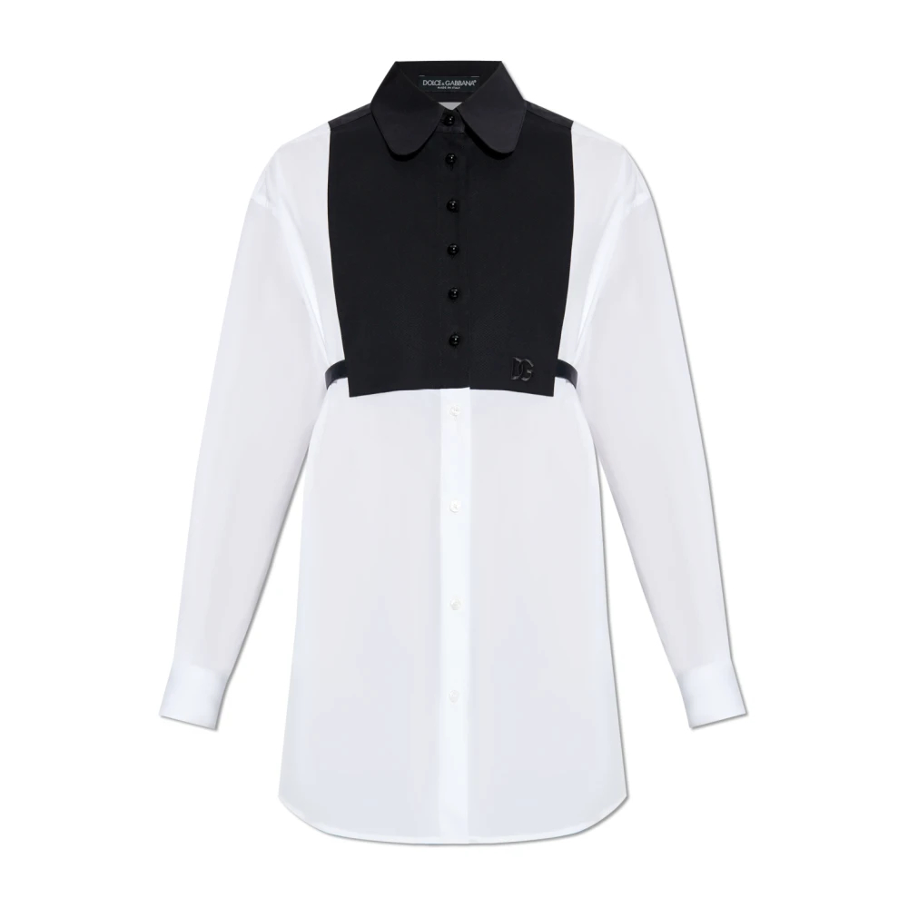 Dolce & Gabbana Damen Weiß - Baumwollhemd - Blouses & Shirts - M